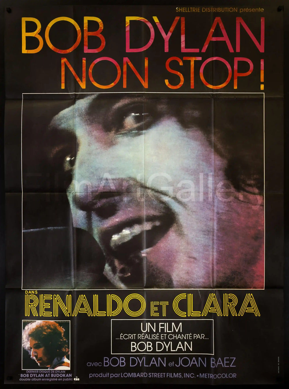 Renaldo And Clara Original Vintage Movie Poster