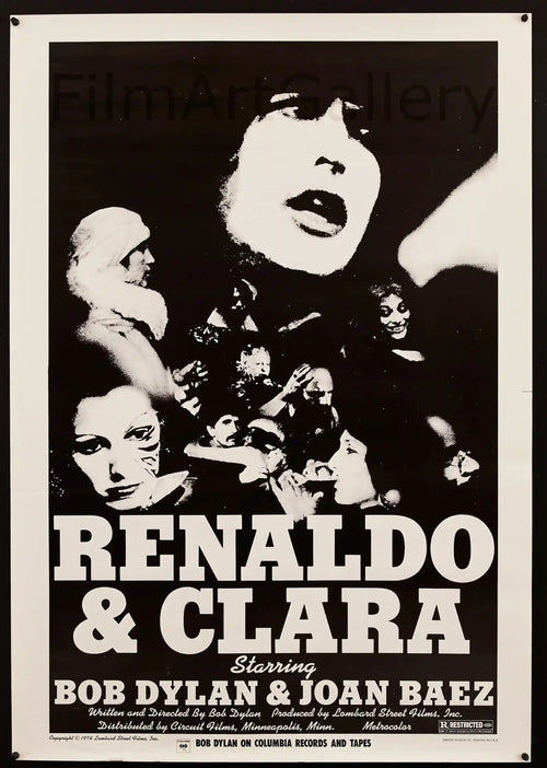 Renaldo & Clara Original Vintage Movie Poster