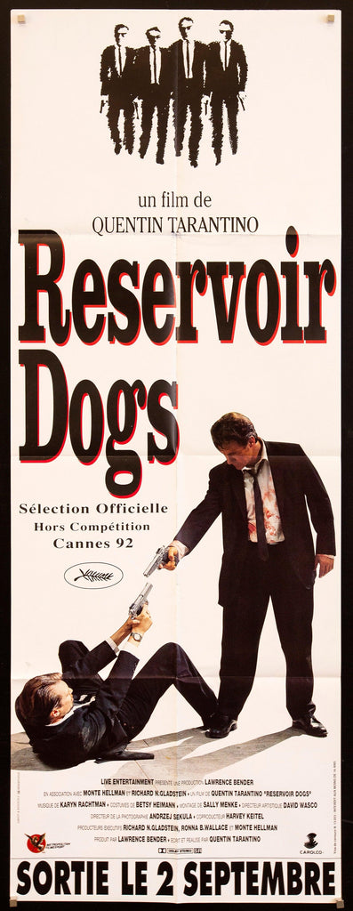 Reservoir Dogs 23x63 Original Vintage Movie Poster