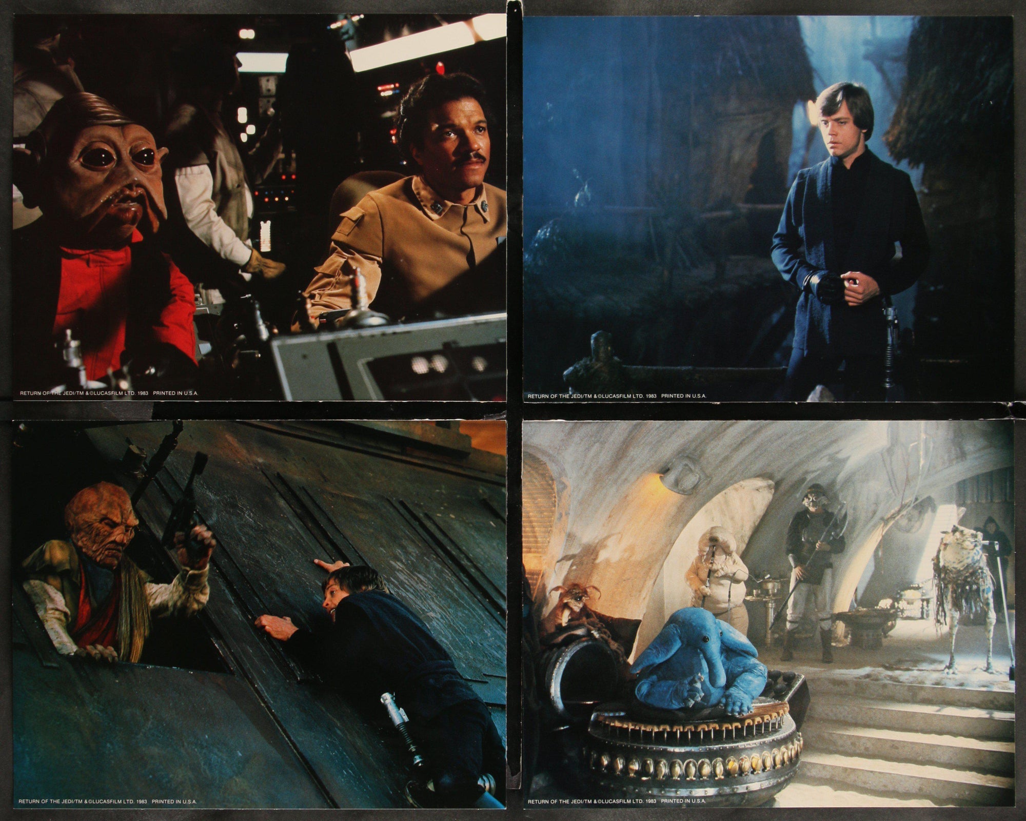 Return of the Jedi Original Vintage Movie Poster
