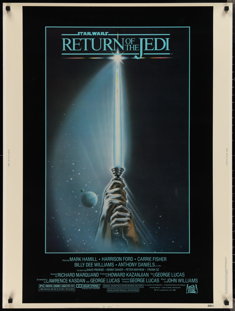 Return of the Jedi 30x40 Original Vintage Movie Poster