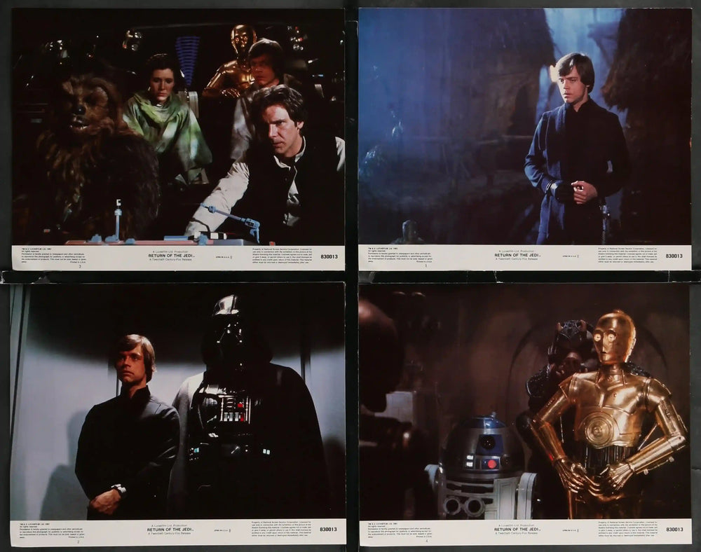 Return of the Jedi Original Vintage Movie Poster