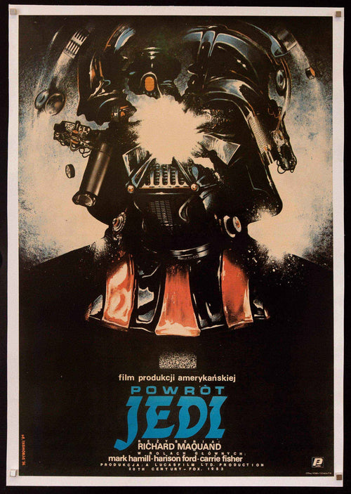 Return of the Jedi Original Vintage Movie Poster