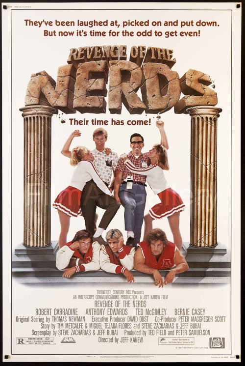 Revenge of the Nerds Original Vintage Movie Poster