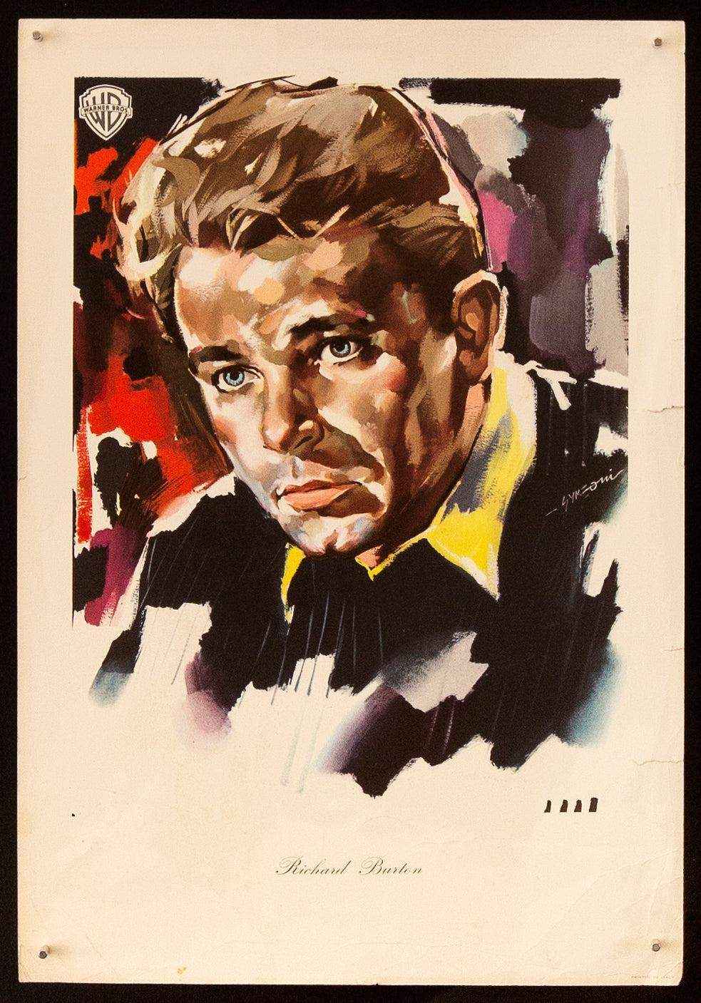 Richard Burton Original Vintage Movie Poster