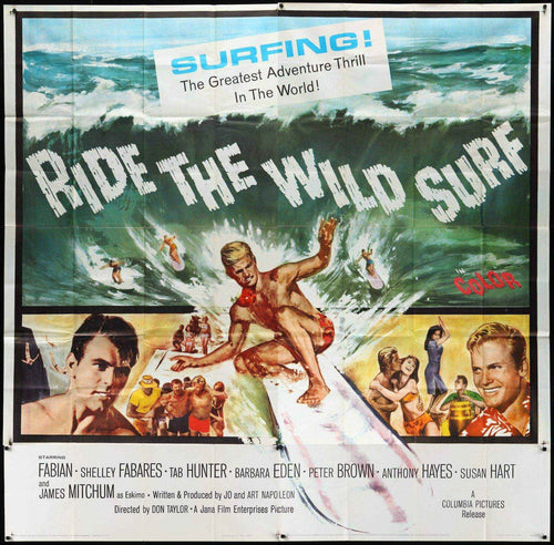 Ride the Wild Surf Original Vintage Movie Poster