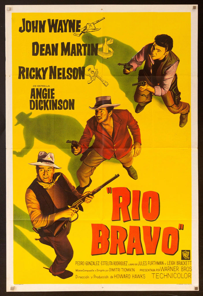 Rio Bravo Original Vintage Movie Poster