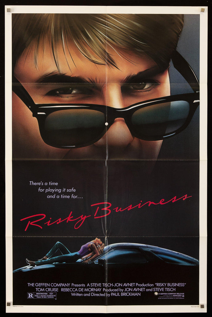 Risky Business Original Vintage Movie Poster
