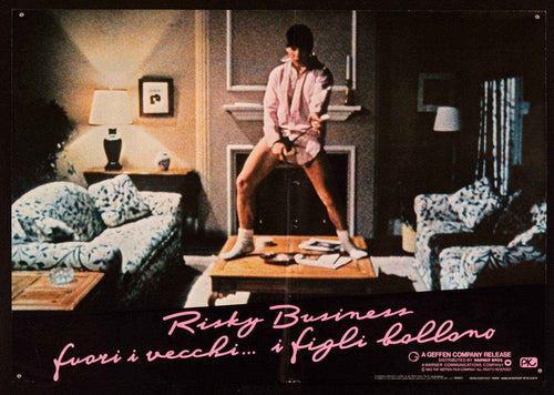 Risky Business Original Vintage Movie Poster