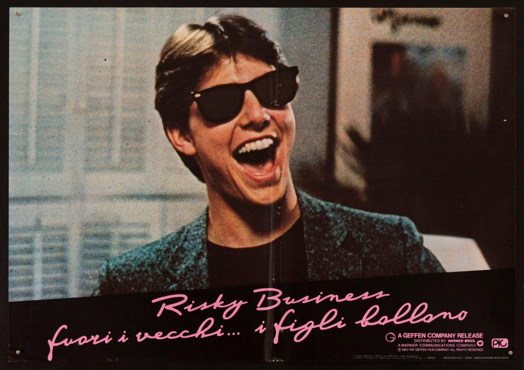 Risky Business Original Vintage Movie Poster