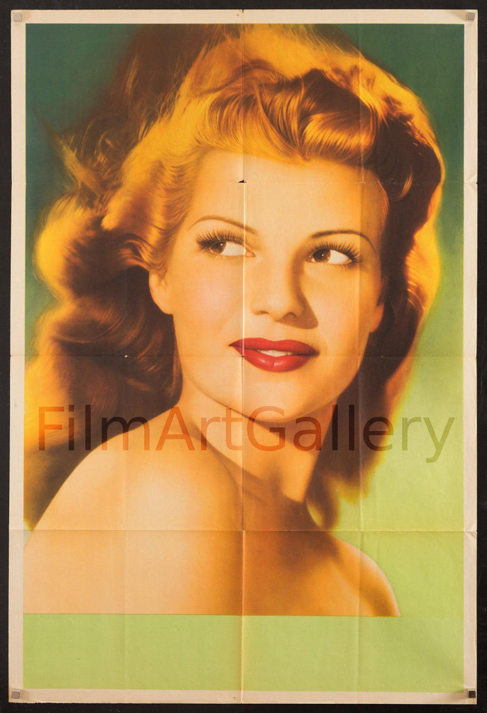Rita Hayworth Original Vintage Movie Poster