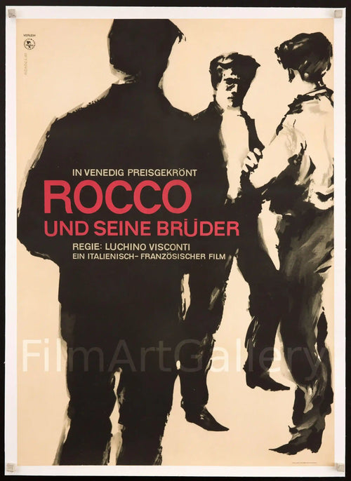 Rocco and His Brothers (Rocco E I Suoi Fratelli) Original Vintage Movie Poster