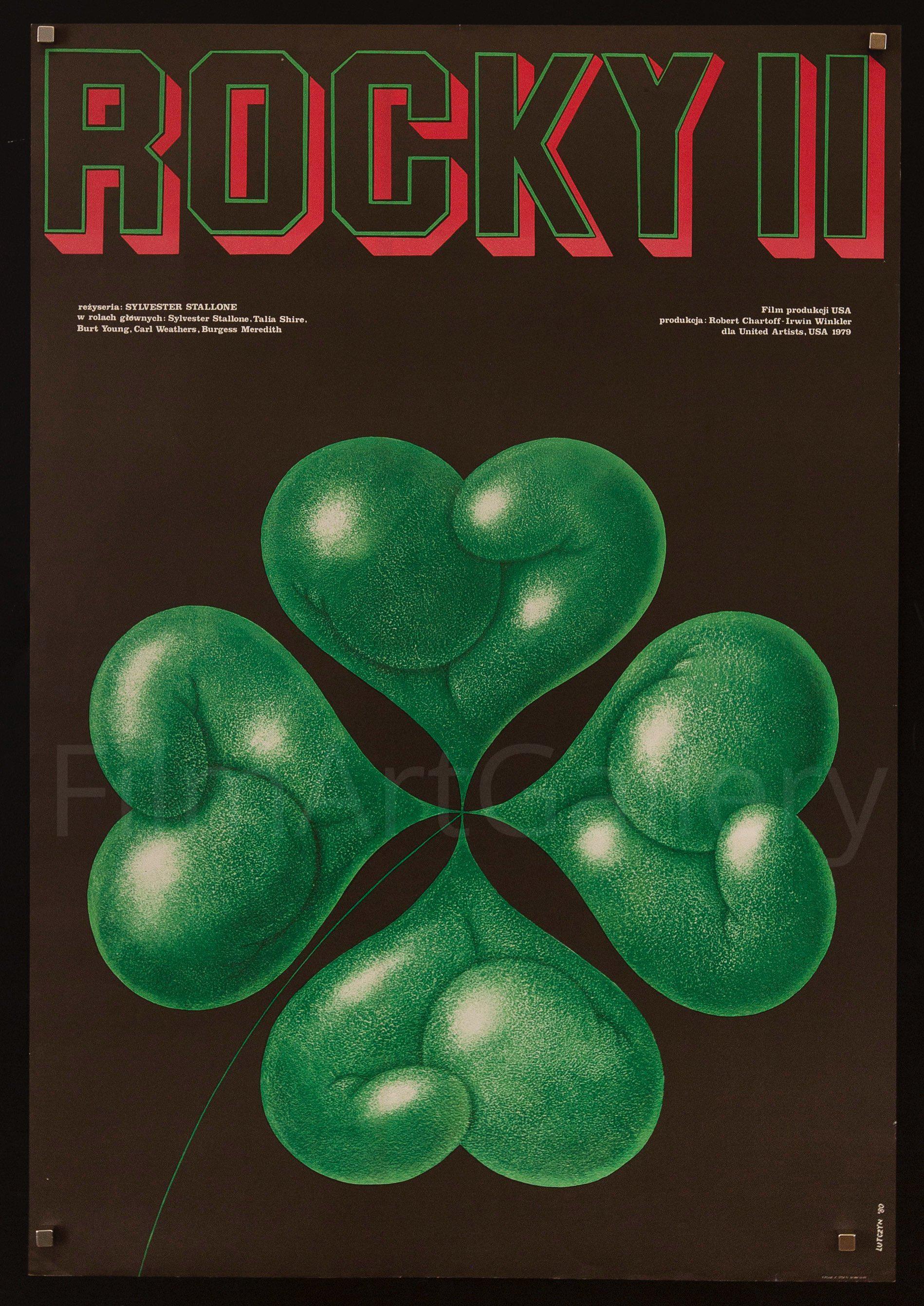 Rocky 2 Movie Poster 1980 Polish B1 (26x38)