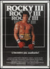 Rocky 3 Italian 2 Foglio (39x55) Original Vintage Movie Poster