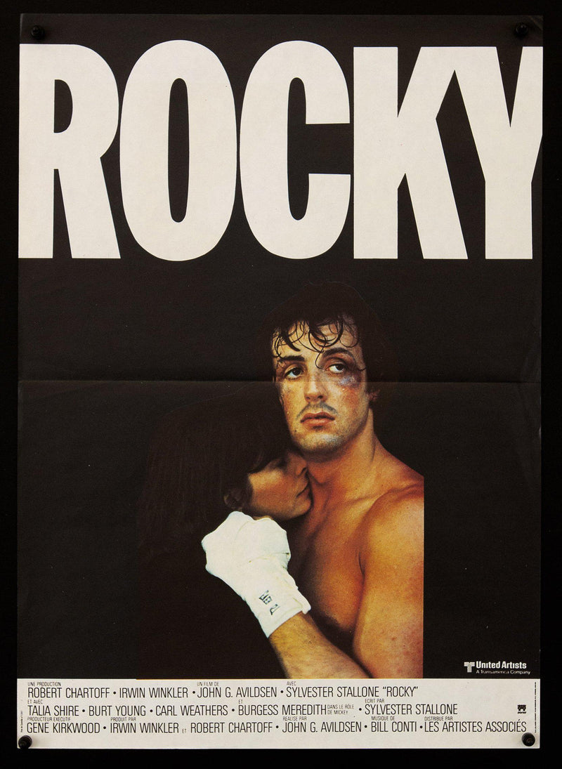 Rocky French mini (16x23) Original Vintage Movie Poster
