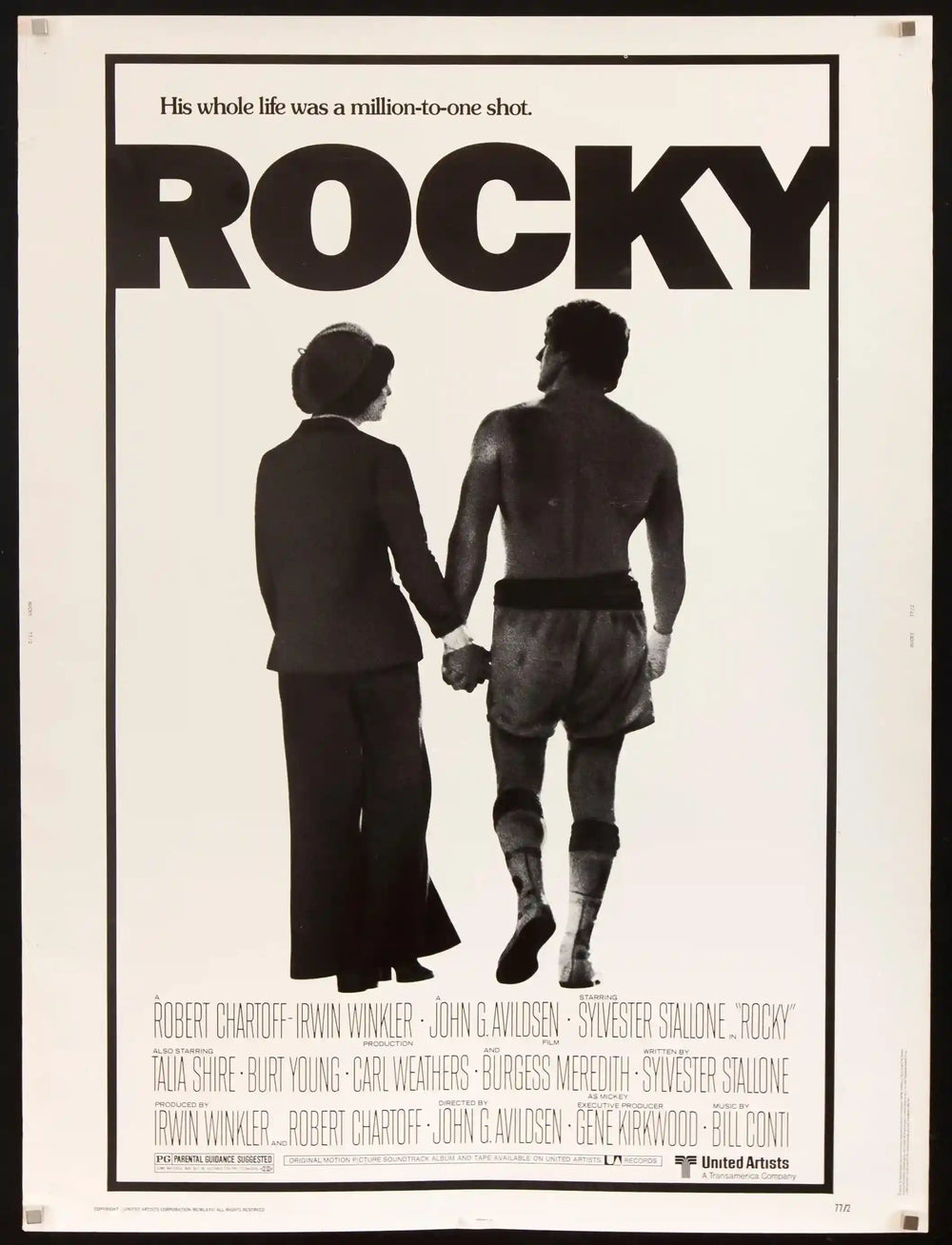 Rocky Original Vintage Movie Poster