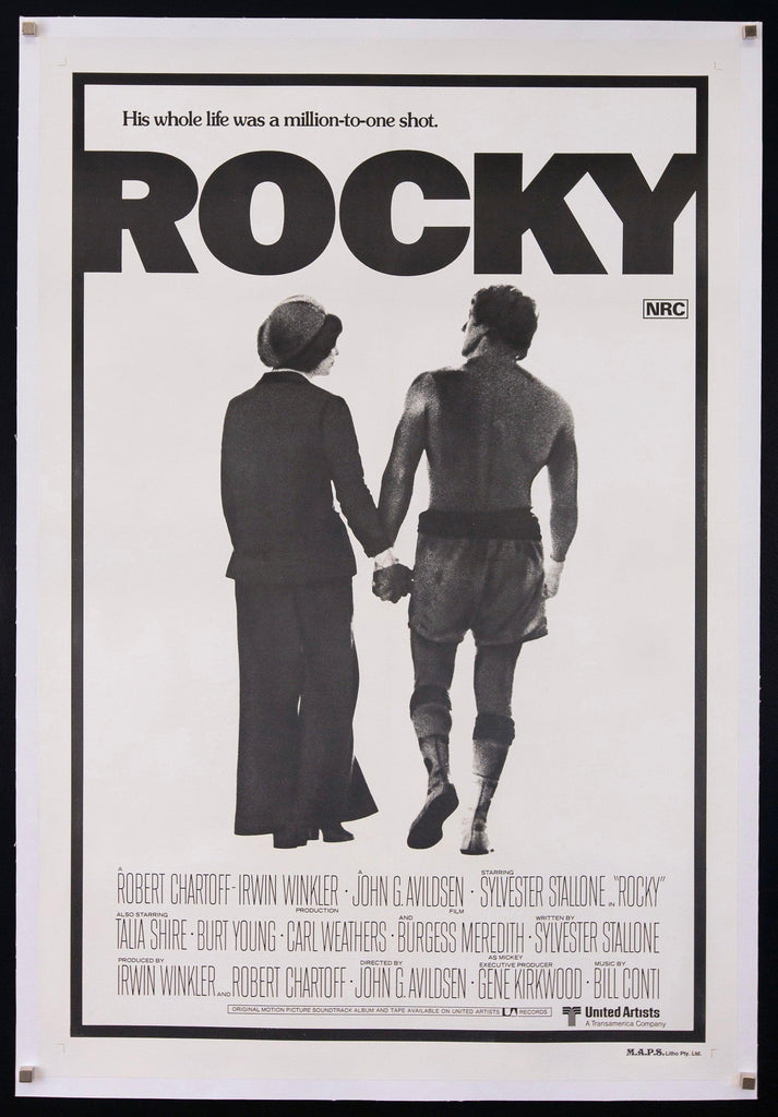 Rocky Original Vintage Movie Poster