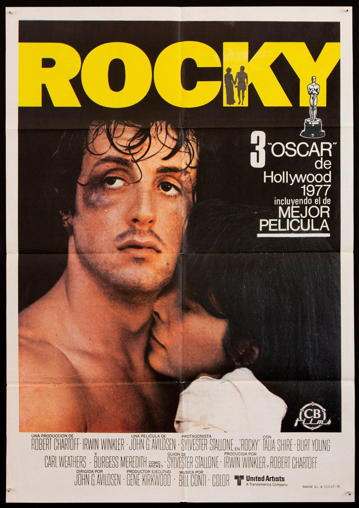Rocky Original Vintage Movie Poster