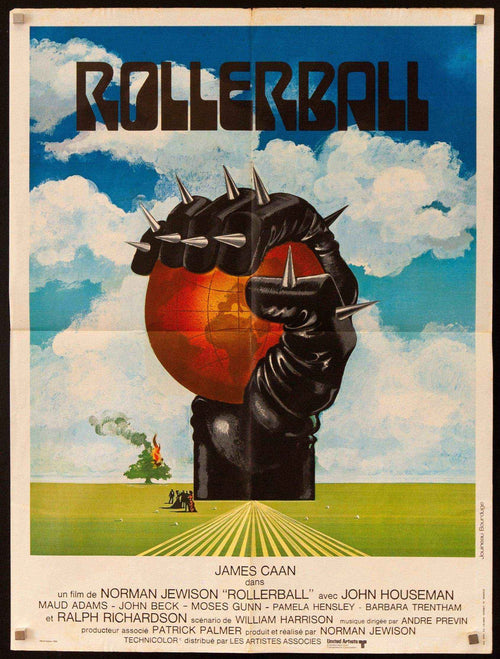 Rollerball Original Vintage Movie Poster