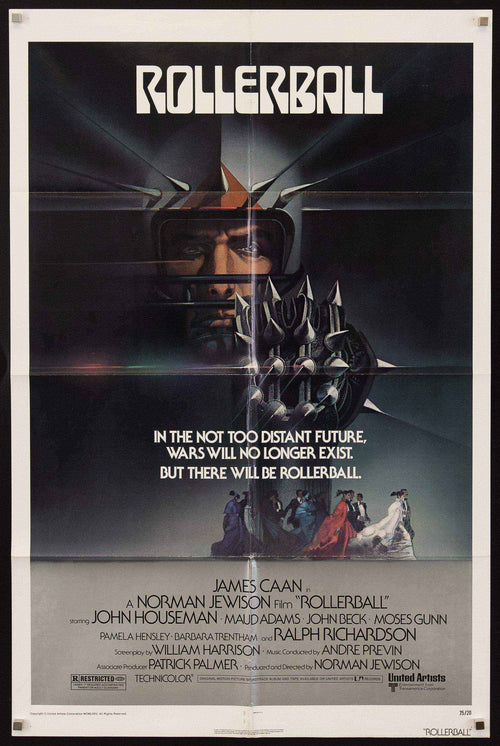 Rollerball Original Vintage Movie Poster