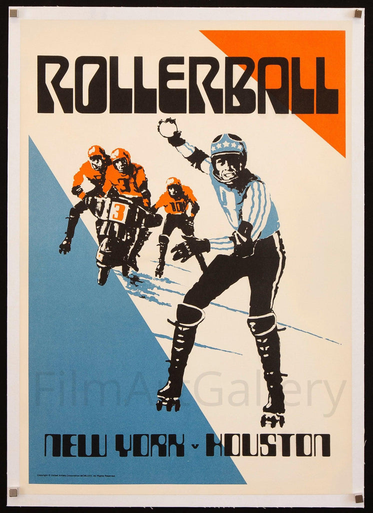 Rollerball Original Vintage Movie Poster