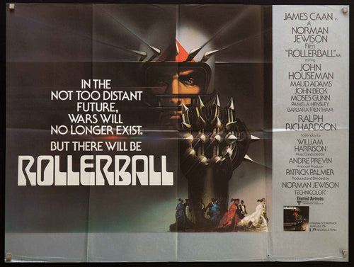 Rollerball Original Vintage Movie Poster