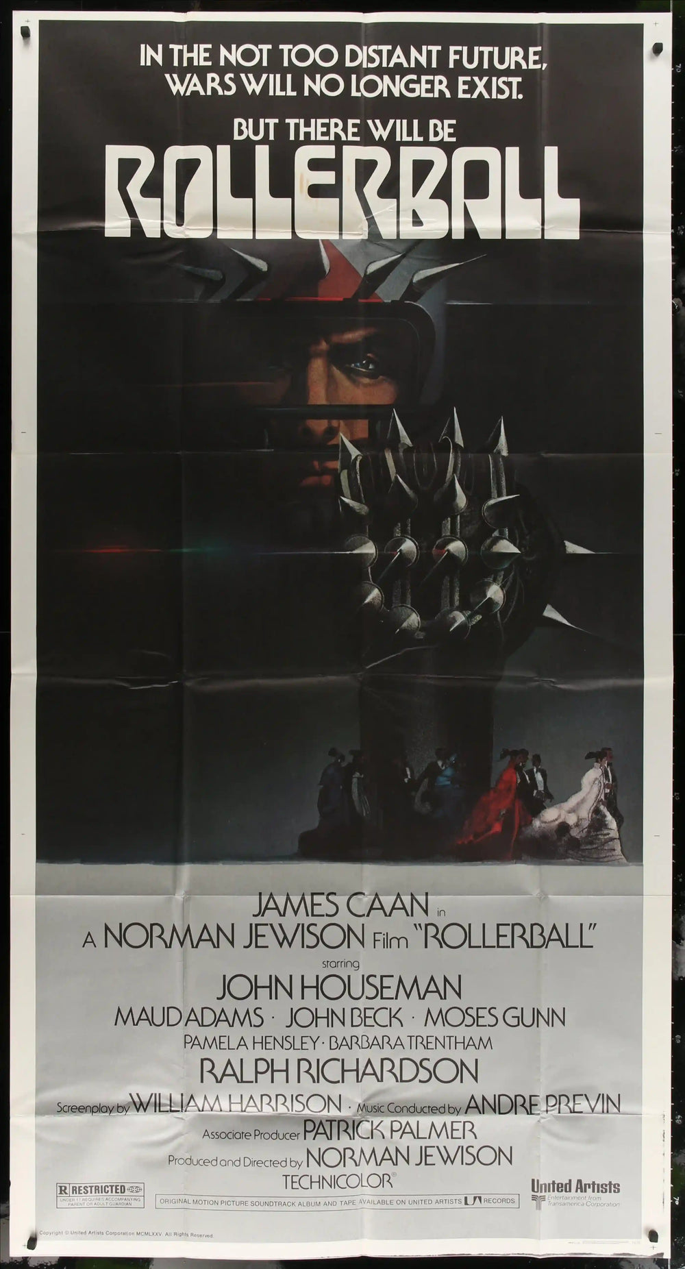 Rollerball Original Vintage Movie Poster