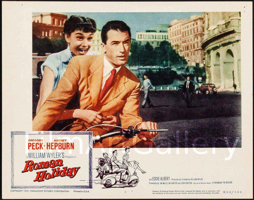Roman Holiday Original Vintage Movie Poster