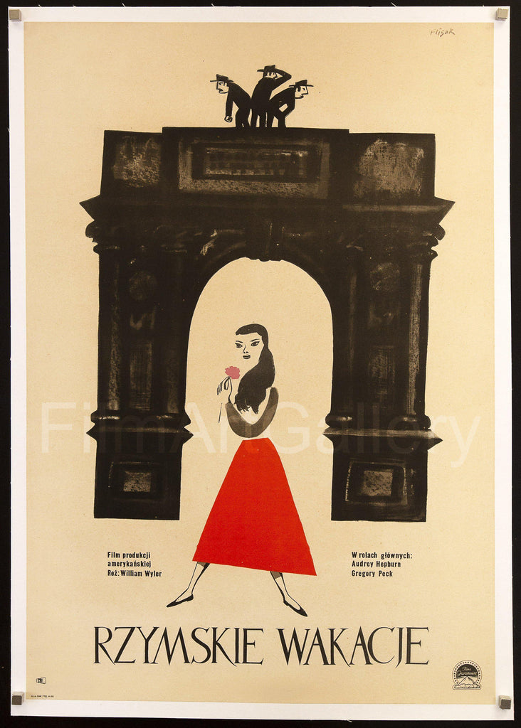 Roman Holiday Original Vintage Movie Poster
