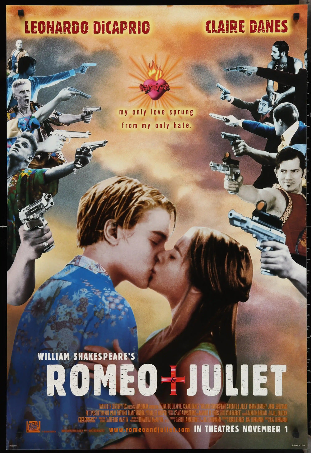 Romeo and Juliet Original Vintage Movie Poster