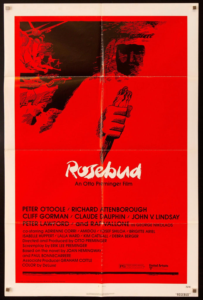 Rosebud 1 Sheet (27x41) Original Vintage Movie Poster