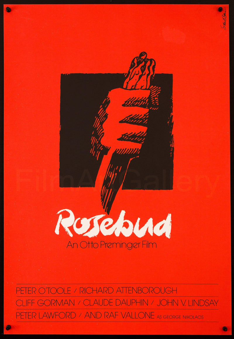 Rosebud 25x34 Original Vintage Movie Poster