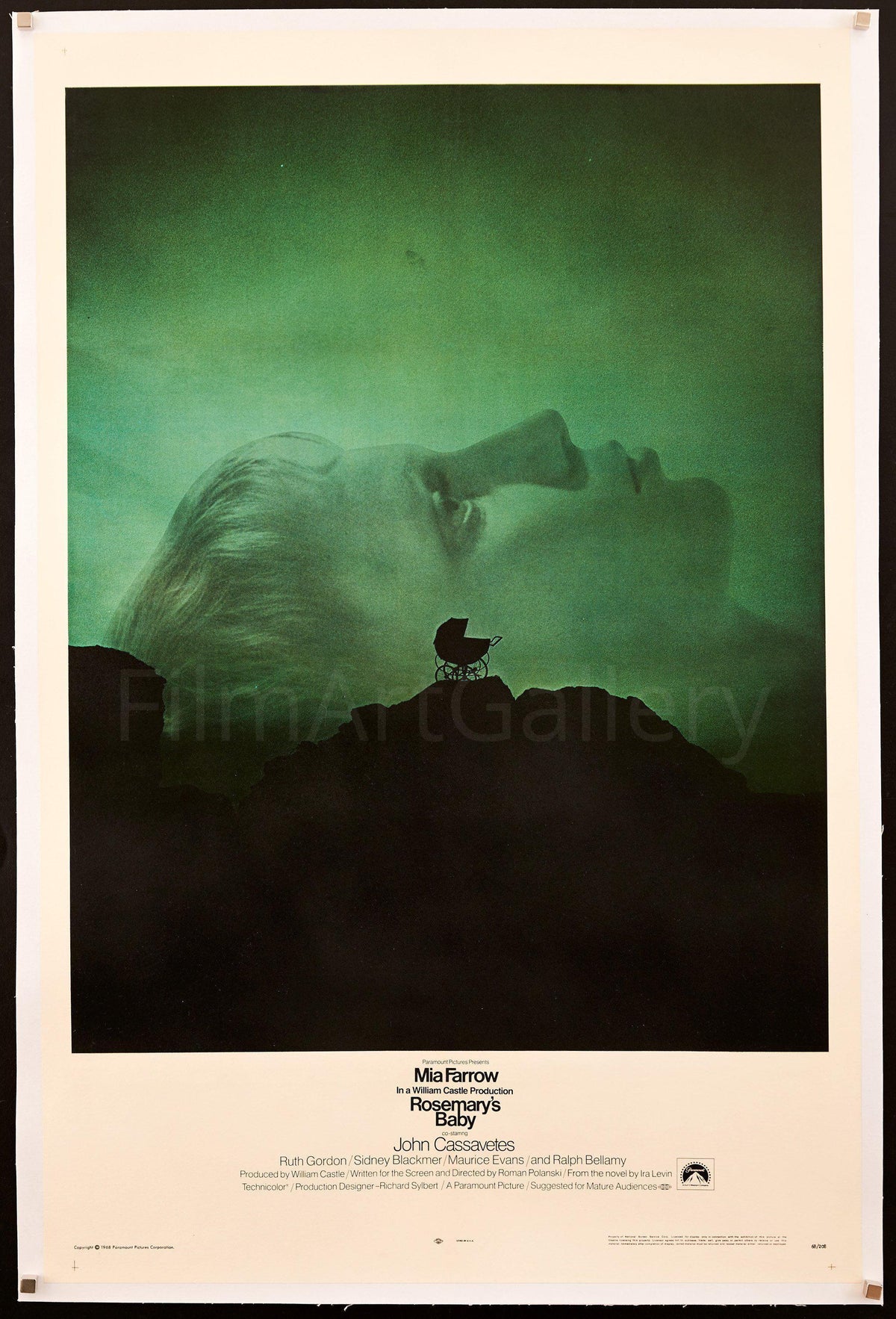 Rosemary&#39;s Baby 1 Sheet (27x41) Original Vintage Movie Poster