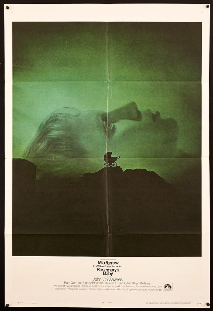 Rosemary's Baby Original Vintage Movie Poster
