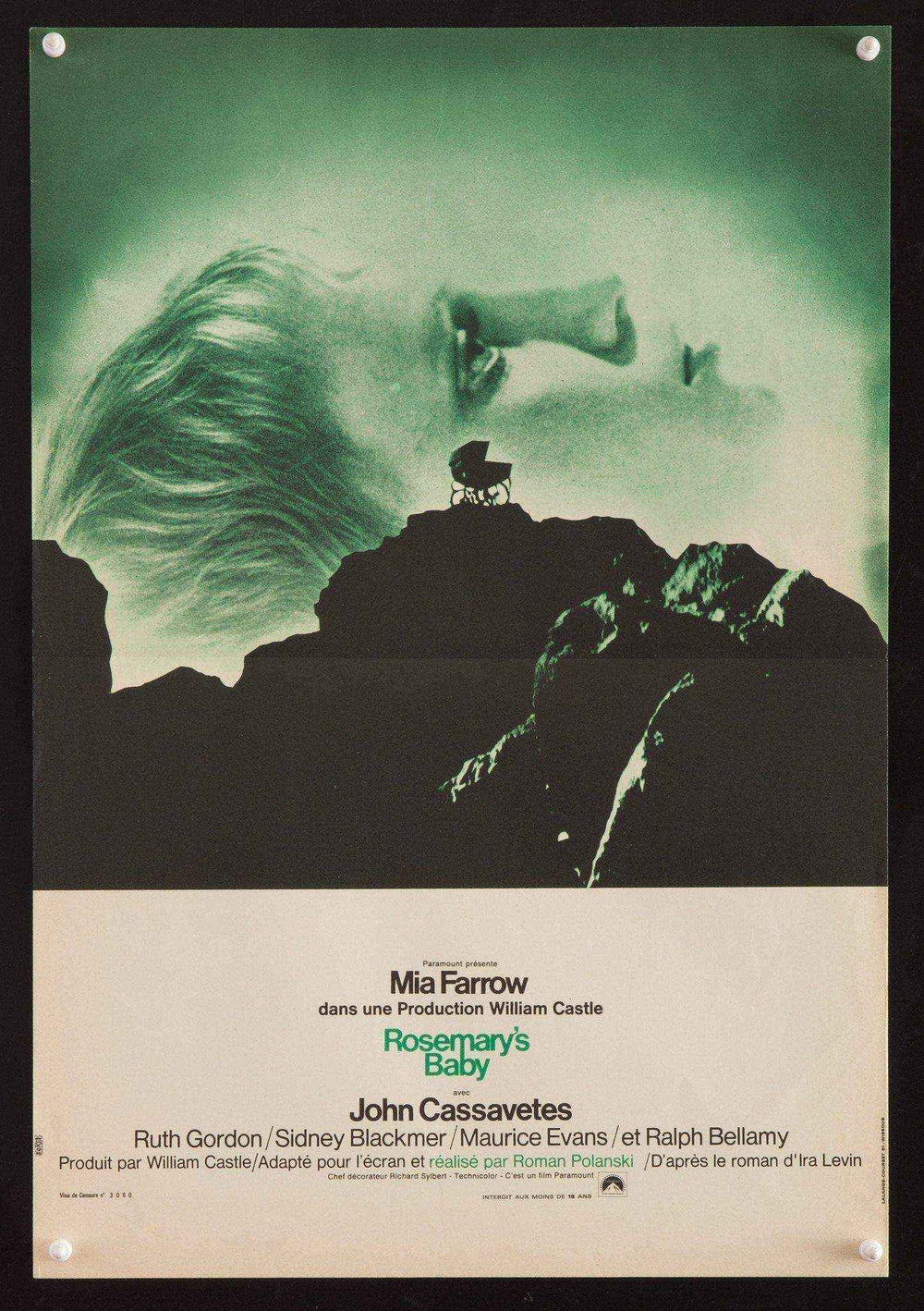 Rosemary's Baby Original Vintage Movie Poster