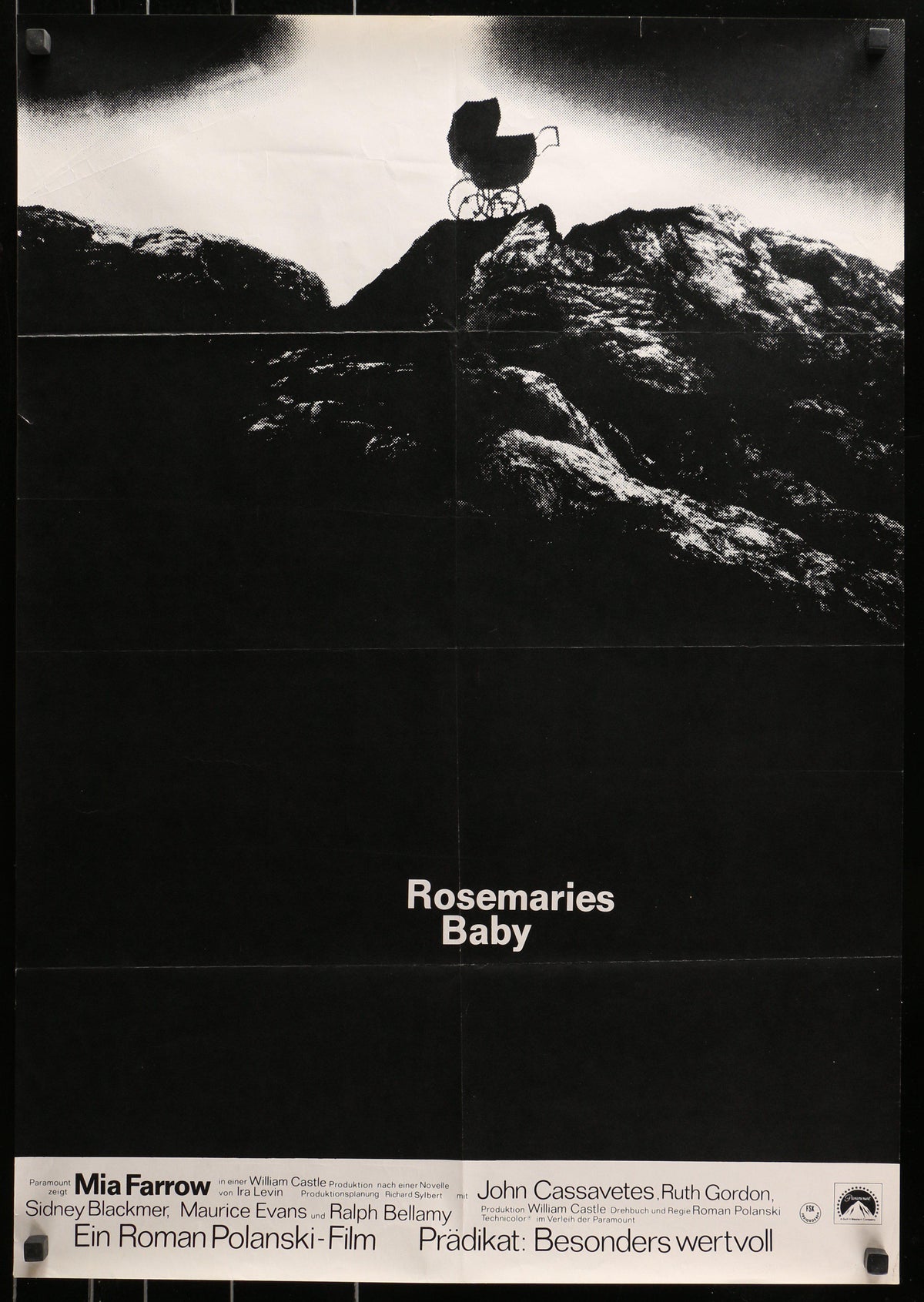 Rosemary&#39;s Baby Original Vintage Movie Poster