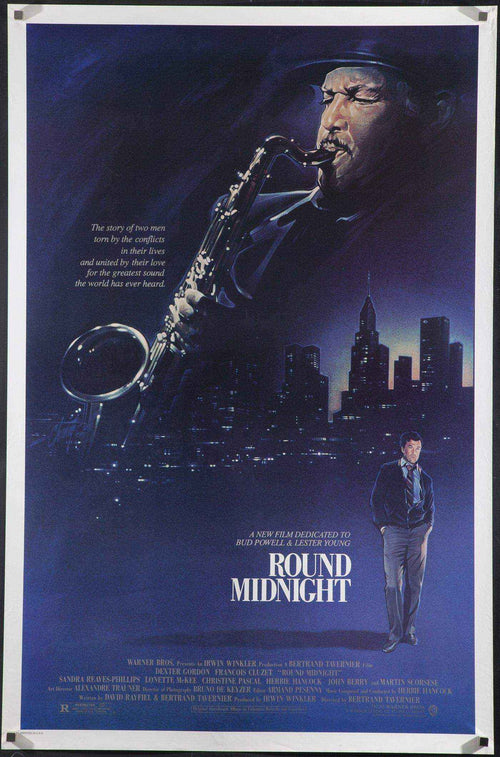 Round Midnight Original Vintage Movie Poster