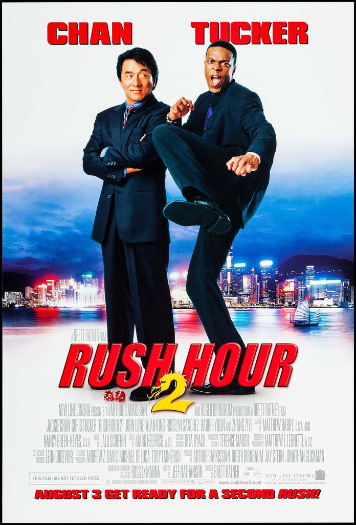 Rush Hour 2 Original Vintage Movie Poster