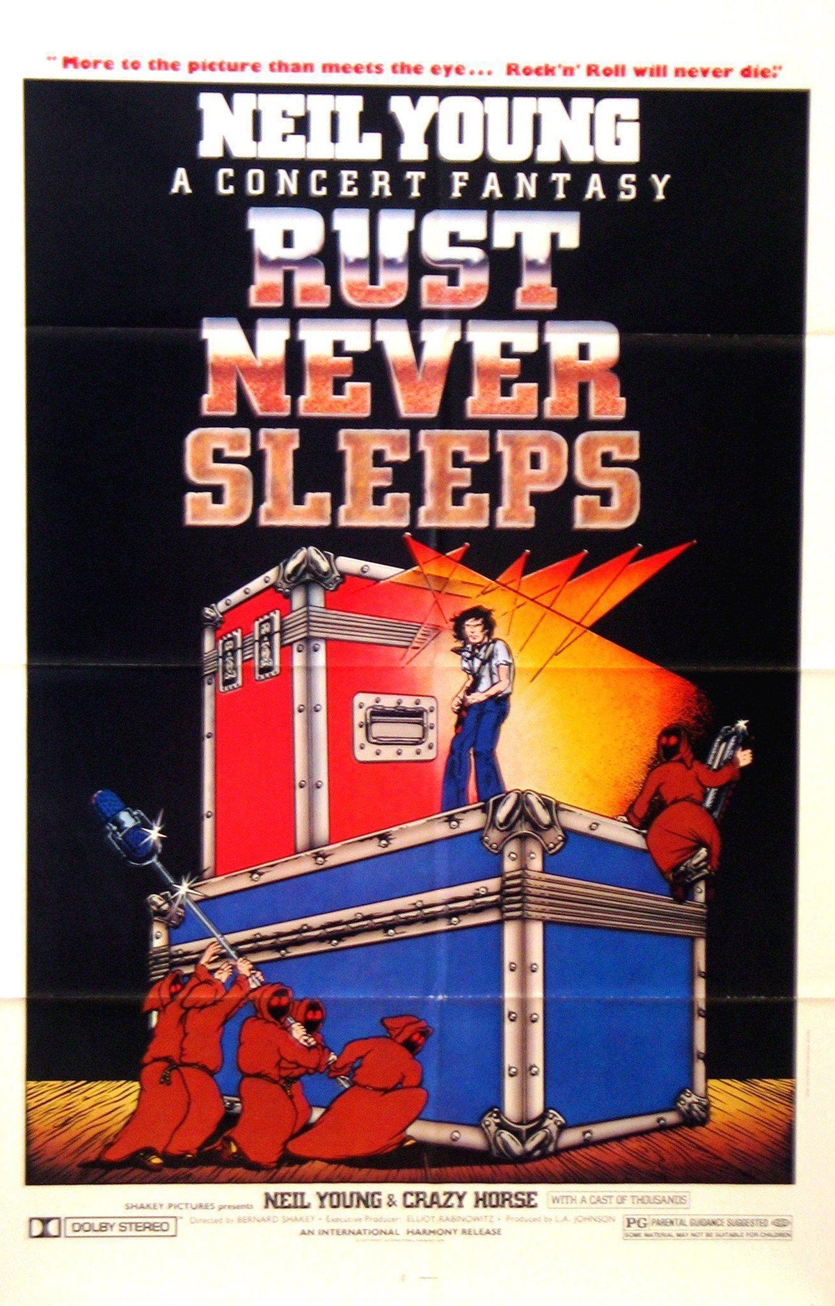 Rust Never Sleeps Original Vintage Movie Poster