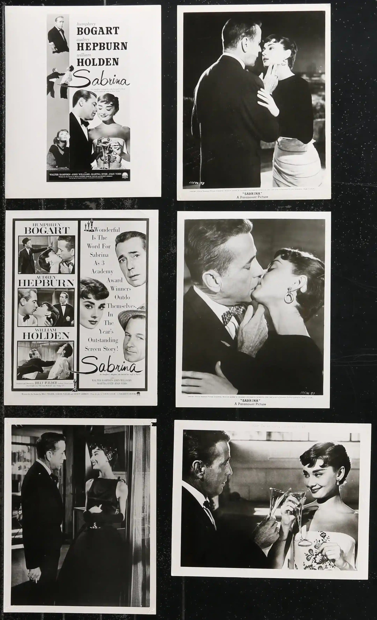 Sabrina Original Vintage Movie Poster