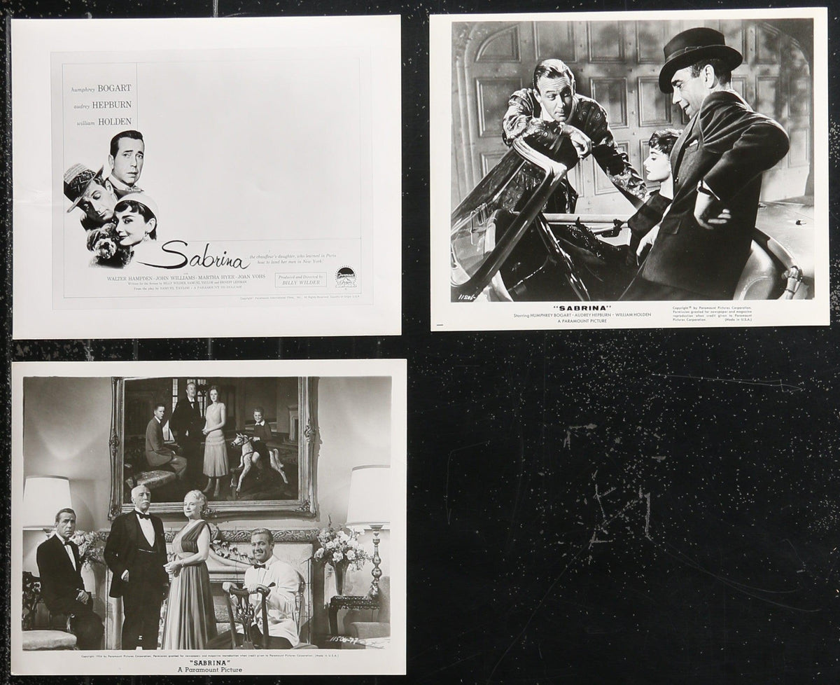 Sabrina Original Vintage Movie Poster