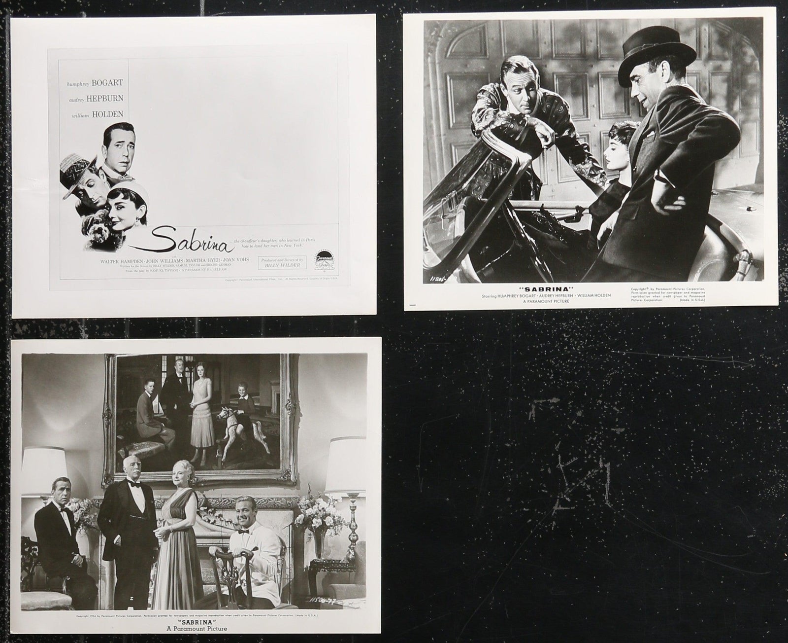 Sabrina Original Vintage Movie Poster
