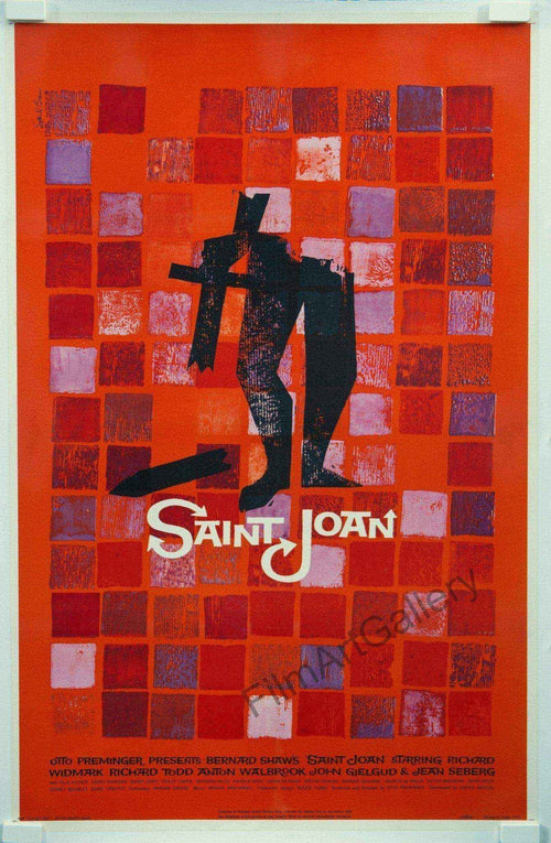 Saint Joan Original Vintage Movie Poster