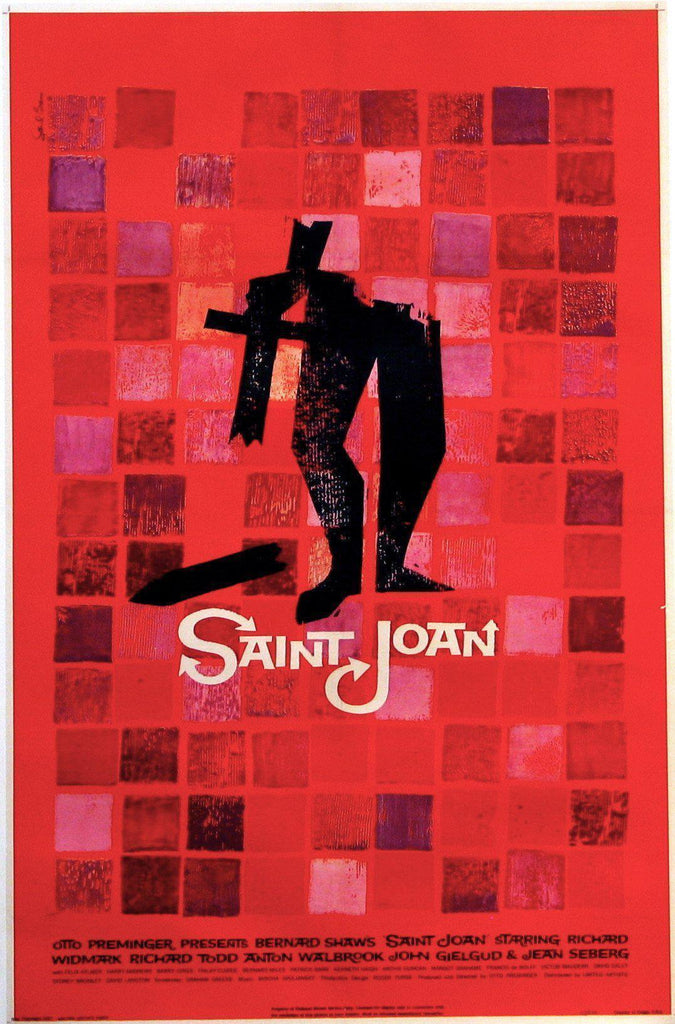 Saint Joan Original Vintage Movie Poster