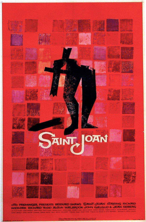 Saint Joan Original Vintage Movie Poster