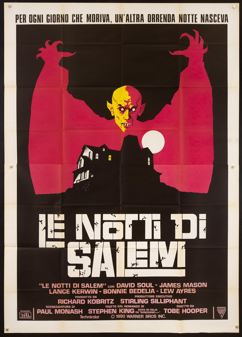 Salem's Lot Italian 4 Foglio (55x78) Original Vintage Movie Poster