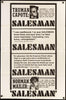 Salesman Original Vintage Movie Poster