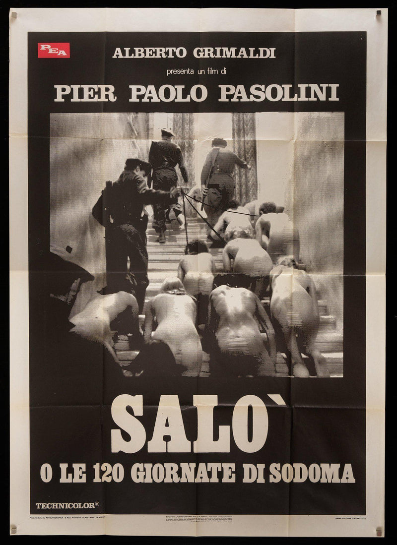Salo Italian 2 Foglio (39x55) Original Vintage Movie Poster