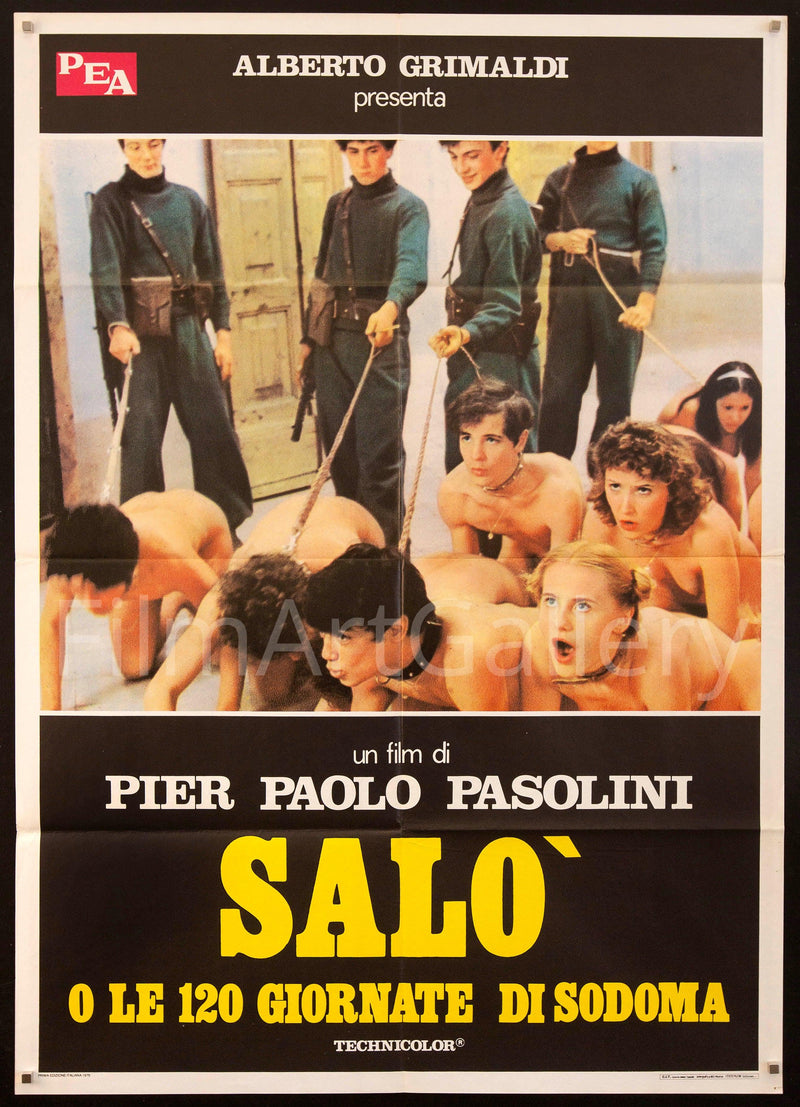 Salo Italian 2 foglio (39x55) Original Vintage Movie Poster