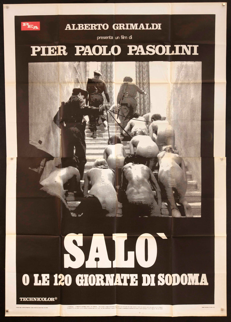 Salo Italian 4 Foglio (55x78) Original Vintage Movie Poster